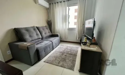 Apartamento 2 dormitórios mobiliado no bairro  partenon.