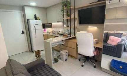 Flat com 1 quarto à venda na Avenida João Pessoa, 731, Farroupilha, Porto Alegre