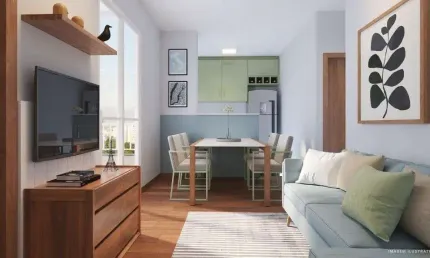 Apartamento com 2 quartos à venda na Rua Derocy Giácomo da Silva, 200, Vila Nova, Porto Alegre