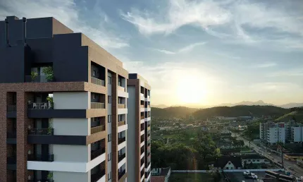 Apartamento para Venda em Joinville, ANITA GARIBALDI, 2 dormitórios, 1 suíte, 2 banheiros, 1 vaga