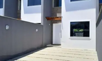 Sobrado geminado para venda em joinville, bom retiro, 3 dormitórios, 1 suíte, 2 banheiros, 2 vagas