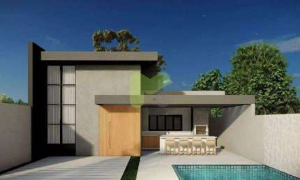 CASA LINEAR À VENDA COM PISCINA E TERRENO INTEIRO, VALE DAS PALMEIRAS/MACAÉ