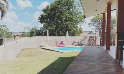 Casa em condomínio fechado com 6 quartos à venda no jardim sorirama (sousas), campinas , 500 m2 por r$ 2.700.000