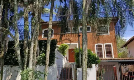 Casa em condomínio fechado com 2 quartos à venda na guaratiba, 82, loteamento caminhos de san conrado (sousas), campinas, 481 m2 por r$ 1.250.000