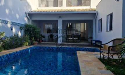Casa em condomínio fechado com 3 quartos para alugar no Loteamento Caminhos de San Conrado (Sousas), Campinas , 300 m2 por R$ 8.000