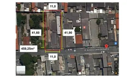 Terreno à venda na Rua Antônio Leme da Guerra, 19, Jardim Indaiá, São Paulo