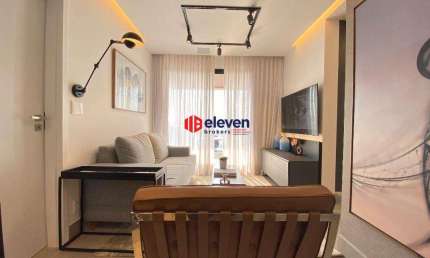 Apartamento com 1 quarto à venda na Rua Doutor Lobo Vianna, Boqueirão, Santos