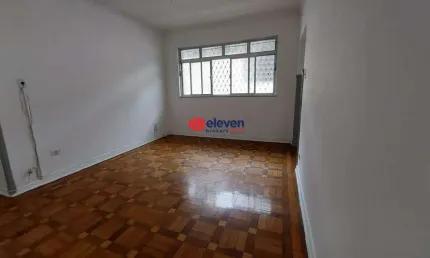 2 dormitórios amplos com garagem fechada no Bairro Aparecida em Santos