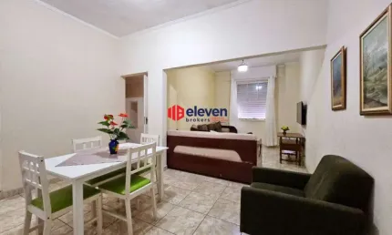 Oportunidade única! apartamento térreo frente mar no embaré – flexível e imperdível!