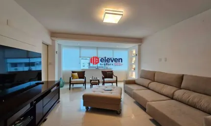 Apartamento impecável no coração do Gonzaga, em Santos