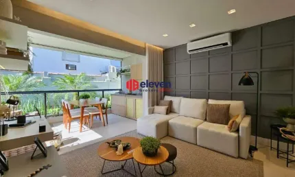 Apartamento à venda, 1 quarto, 1 suíte, 1 vaga, ponta da praia - santos/sp