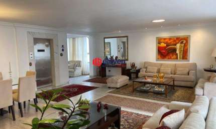 Apartamento - 3 Quartos - 257m² - Venda - 01 por andar - Gonzaga - Santos/SP