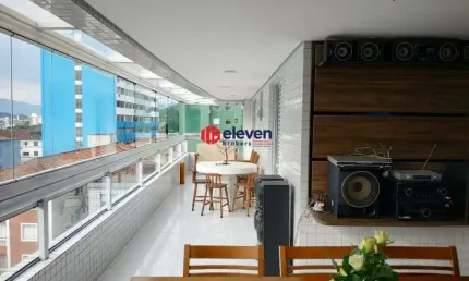 Apartamento Garden à Venda, 3 Suítes, no Itararé, São Vicente-SP