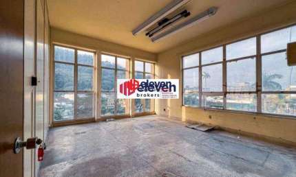 Sala comercial para alugar na Praça Belmiro Ribeiro, Vila Mathias, Santos