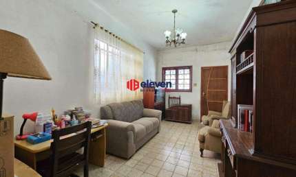 Casa térrea à venda, 03 Dormitórios, bairro Aparecida, Santos-SP