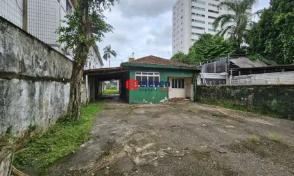 Terreno à venda, investimento, excelente localização no Macuco, Santos-SP