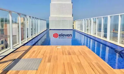 Apartamento espaçoso de 02 quartos, próximo à praia - no bairro josé menino - santos