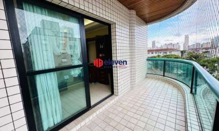 Apartamento com 3 quartos à venda na Rua Oswaldo Cochrane, Embaré, Santos