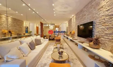 Apartamento à venda, 3 quartos, 3 suítes, 2 vagas, Boqueirão - Santos/SP