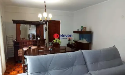 Apartamento de frente, 03 dormitórios, no Bairro do Embaré, próximo ao canal 5 Santos-SP