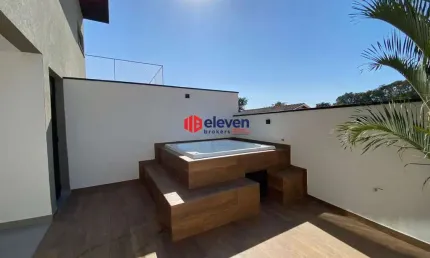 Casa Triplex Nova com 3 Suítes e SPA no Jardim Maristela, Atibaia