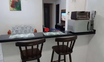 Apartamento à venda, 1 quarto, 1 vaga, itararé - são vicente/sp