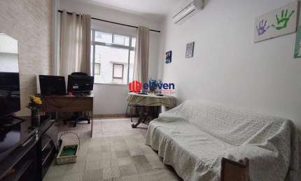 Venda apartamento 2 dormitórios, frente mar. Aparecida - Santos/ SP