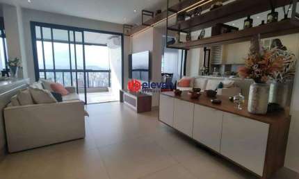 Apartamento à venda dois dormitórios 1 suíte - Bairro Aparecida. Oportunidade!