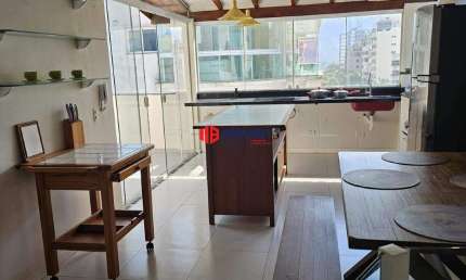 Cobertura Duplex à Venda. 3 Suítes, na Enseada, Guarujá-SP