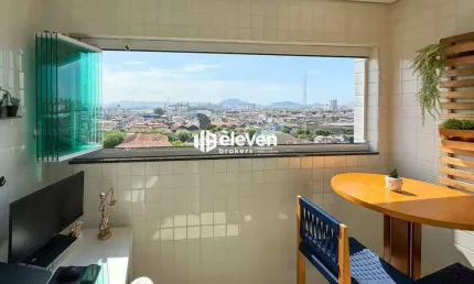 Apartamento à venda, 1 Dormitório, no Macuco, Santos