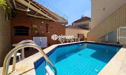 Casa com 3 quartos à venda na Rua Gonçalves Ledo, Campo Grande, Santos