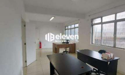Sala Comercial para Locação – 90m² | Centro de Santos | Localização Privilegiada