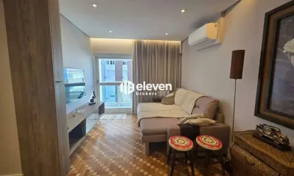 Charmoso apartamento de 1 dormitório no boqueirão – santos/sp