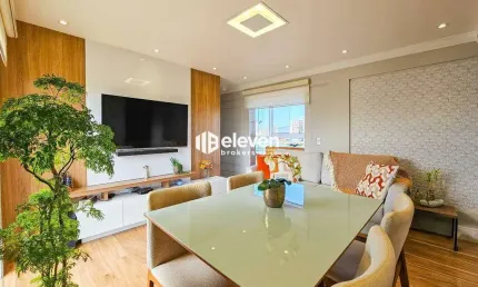 Garden Único com 75m² de Área Externa e Vista Panorâmica – Porto de Santos/SP