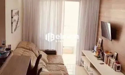 Apartamento no Acquaplay, com 2 dormitórios, 1 suíte, varanda, garagem para carro e moto, lazer completo
