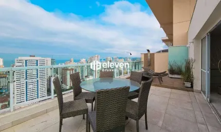 Cobertura Duplex com Vista Mar no Boqueirão com Lazer, Estilo e Exclusividade
