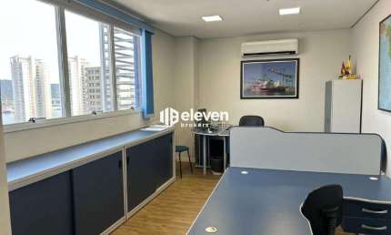 Sala comercial à venda na Rua Vereador Henrique Soler, Ponta da Praia, Santos