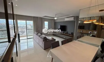 Apartamento à Venda 02 Dormitórios (1 Suíte + Closet) | 81,3m² | Varanda Gourmet | Estuário | Santos