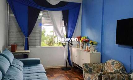 Apartamento Mobiliado para Locação Frente mar no José Menino