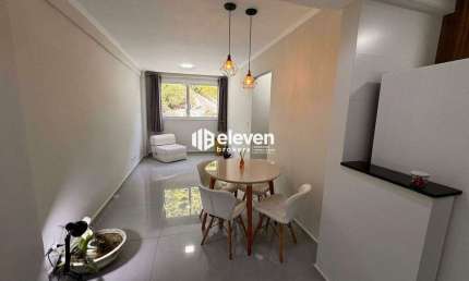 Impecável 1 Dormitório no Marapé – Totalmente Reformado com Vista Livre e Lazer Completo