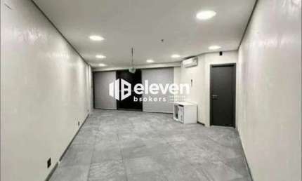 Sala Comercial para Aluguel – 42m² | 1 Vaga | Valongo Brasil – Santos/SP