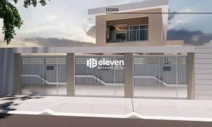 Sobrado Novo com 3 Dormitórios e Espaço Gourmet em Santos-SP!