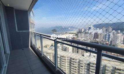 Apartamento com 1 quarto para alugar na Avenida Presidente Wilson, Pompéia, Santos