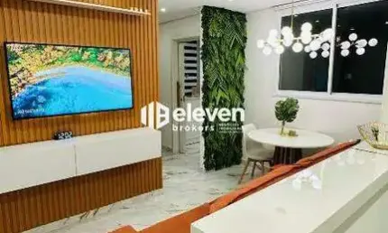 Apartamento Venda 02 Dormitórios | 46m² | Reformado | Jardim Castelo | Santos