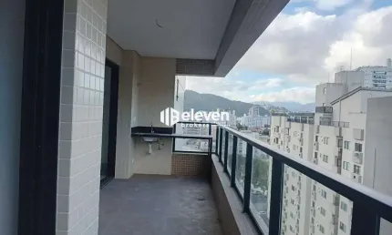 Apartamento à venda,2 dormitórios 75 m², área de lazer- josé menino - santos/sp