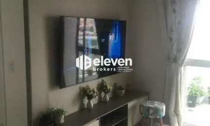 Apartamento Venda 02 Dormitórios (1 Suíte) | 72m² | Varanda Gourmet | 1 Vaga | Lazer Completo | Embaré | Santos