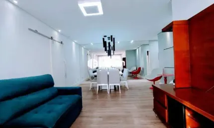 Apartamento Mobiliado de 3 dormitórios - Pompéia/Santos-SP