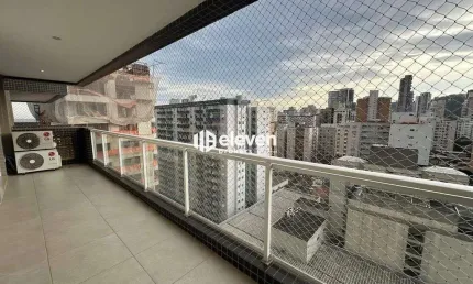 Apartamento 02 quartos, mobiliado, no Gonzaga, 73m²