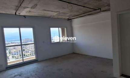 Sala comercial para alugar na Rua Silva Jardim, Vila Mathias, Santos
