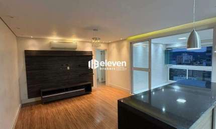 Apartamento à Venda | 2 Dormitórios (1 Suíte) | 1 Vaga Demarcada | 77m² | Porteira Fechada | Santos/SP